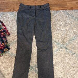 Apt. 9 Charcoal Herringbone Pants